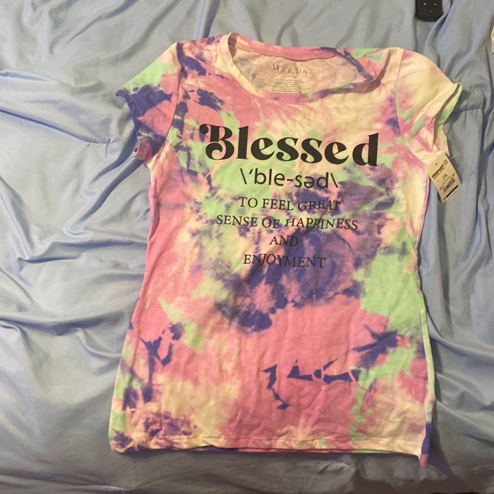 Tie-dyed shirt